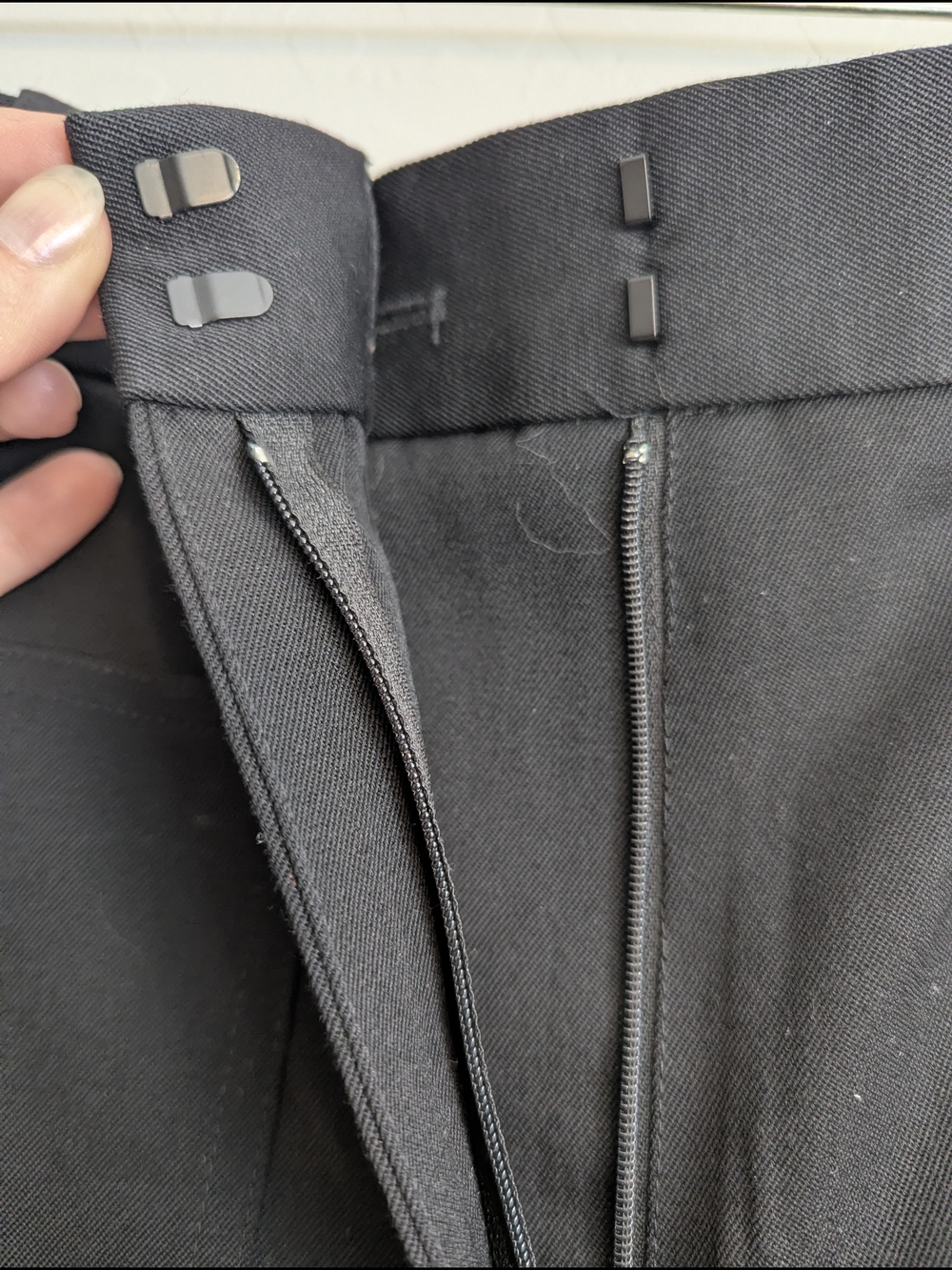 Nili Lotan Christophe Wool Pant - Size 12 - Picture 7 of 12